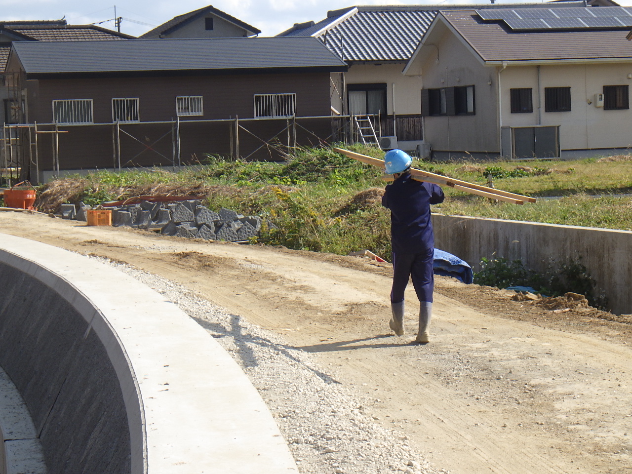 整理整頓は現場の基本です。